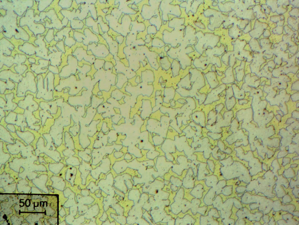 图11 a b机械抛光黄铜铸件